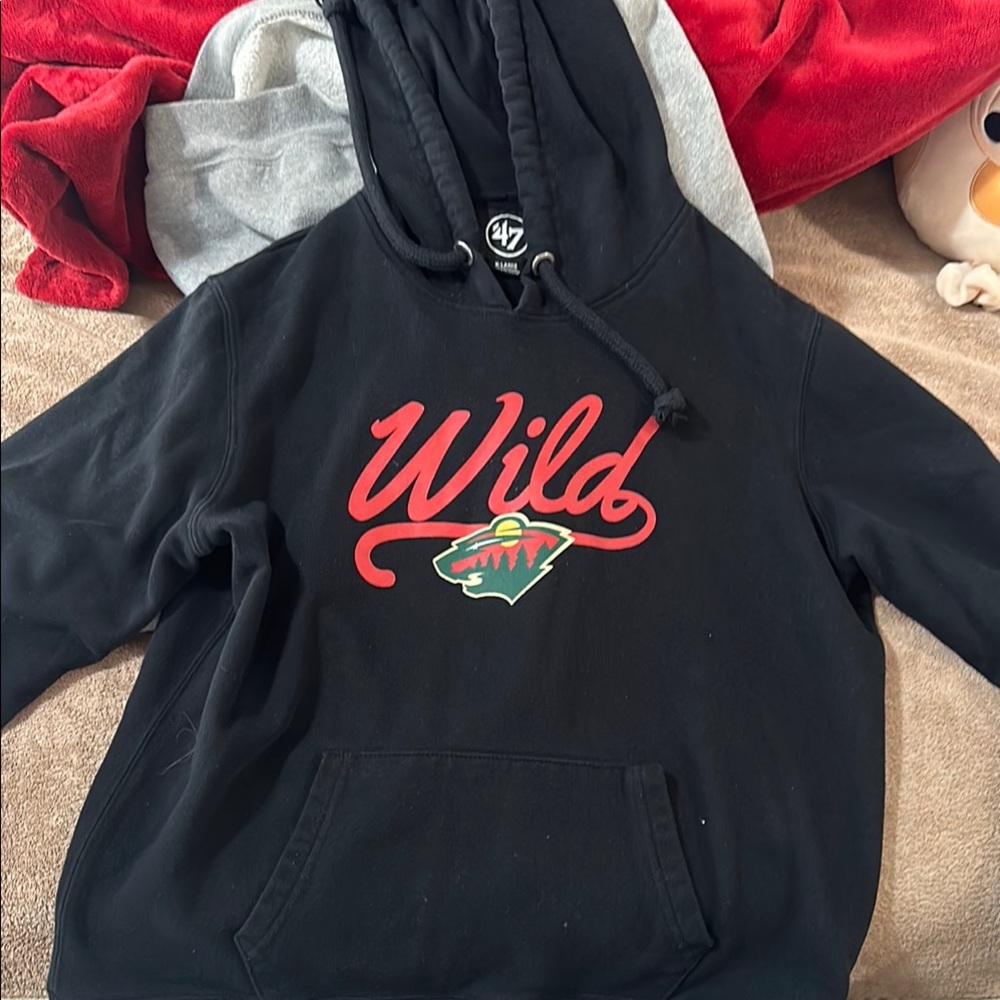 47 Brand Black Wild Hoodie